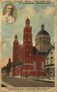 Postcard showing the convent (1885), school (1883), rectory (1887) and new church (1889).jpg